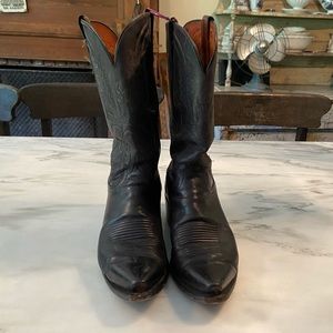 1883 by lucchese men’s western boot (all black)